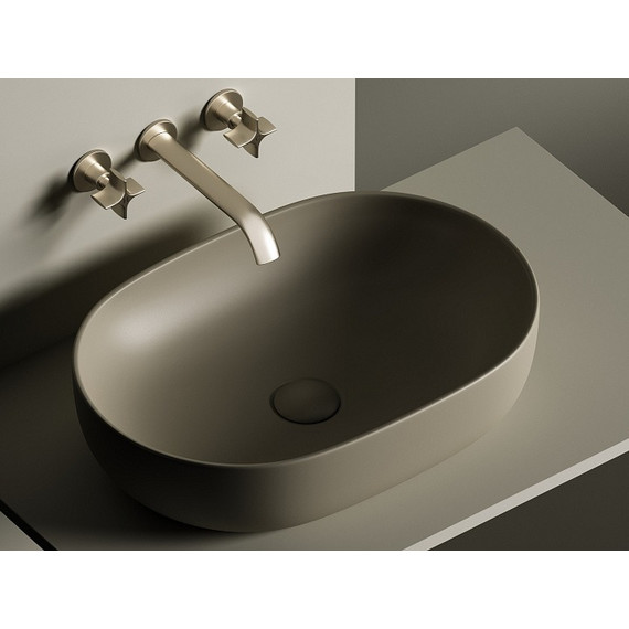 Раковина-чаша Ceramicanova Element 60 см CN6047MC, капучино матовый фото 8