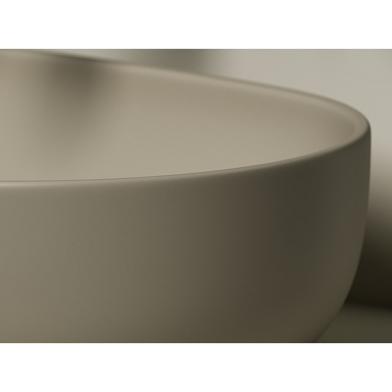 Раковина-чаша Ceramicanova Element 60 см CN6047MC, капучино матовый фото 4