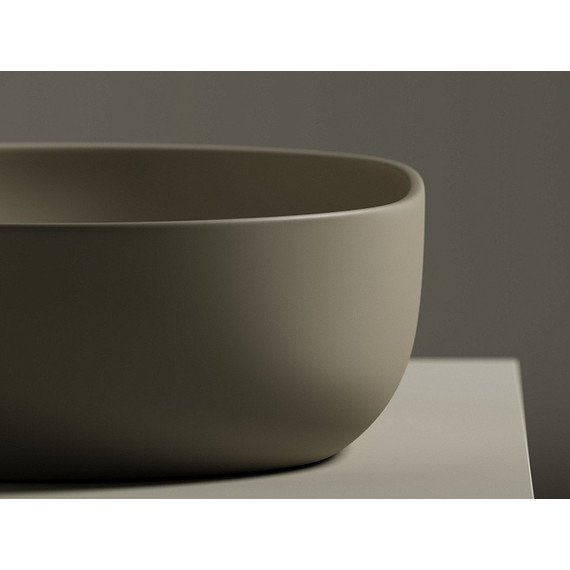 Раковина-чаша Ceramicanova Element 60 см CN6047MC, капучино матовый фото 3