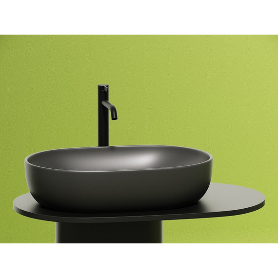 Раковина-чаша Ceramicanova Element 60 см CN6047MDH, тёмный антрацит матовый фото 10