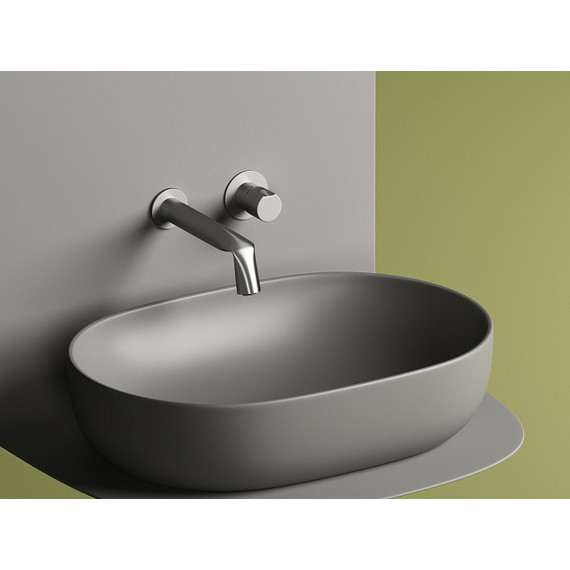 Раковина-чаша Ceramicanova Element 60 см CN6047MH, антрацит матовый фото 4