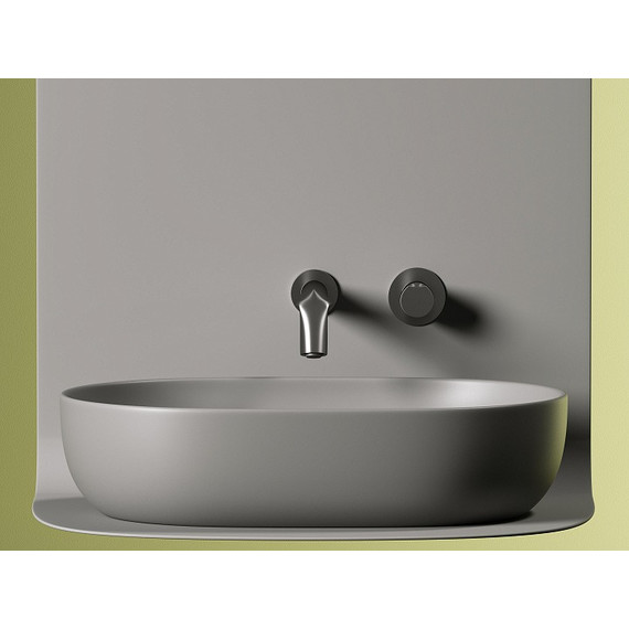 Раковина-чаша Ceramicanova Element 60 см CN6047MH, антрацит матовый фото 8