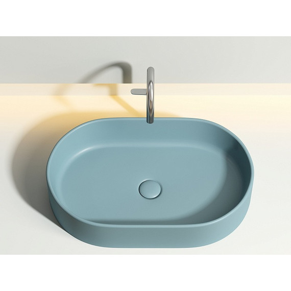 Раковина-чаша Ceramicanova Element 60 см CN6048MLG, зелёный матовый фото 7