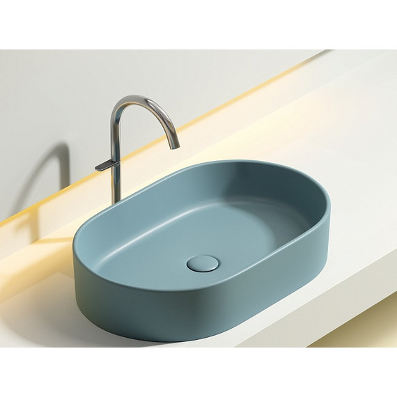 Раковина-чаша Ceramicanova Element 60 см CN6048MLG, зелёный матовый фото 9