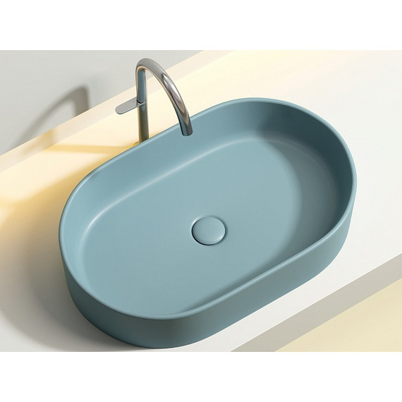 Раковина-чаша Ceramicanova Element 60 см CN6048MLG, зелёный матовый фото 2