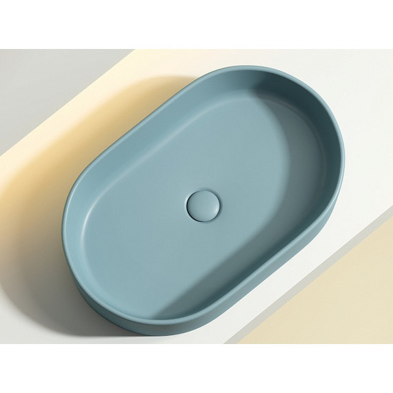 Раковина-чаша Ceramicanova Element 60 см CN6048MLG, зелёный матовый фото 4