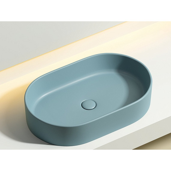 Раковина-чаша Ceramicanova Element 60 см CN6048MLG, зелёный матовый фото 5