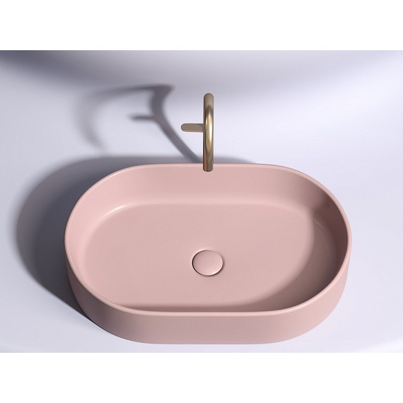 Раковина-чаша Ceramicanova Element 60 см CN6048MP, розовый матовый фото 7