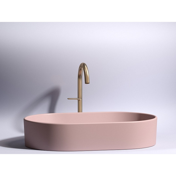Раковина-чаша Ceramicanova Element 60 см CN6048MP, розовый матовый фото 8