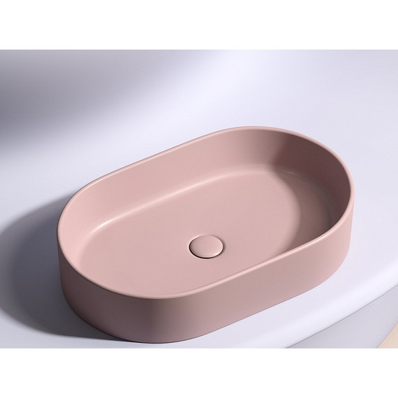 Раковина-чаша Ceramicanova Element 60 см CN6048MP, розовый матовый фото 5