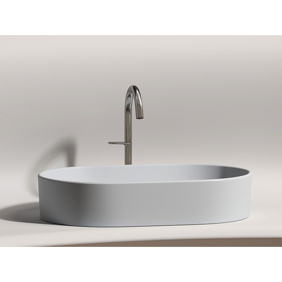 Раковина-чаша Ceramicanova Element 60 см CN6048MSG, серый матовый фото 5