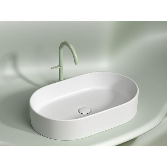 Раковина-чаша Ceramicanova Element 60 см CN6048MW, белый матовый фото 6