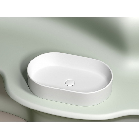 Раковина-чаша Ceramicanova Element 60 см CN6048MW, белый матовый фото 7