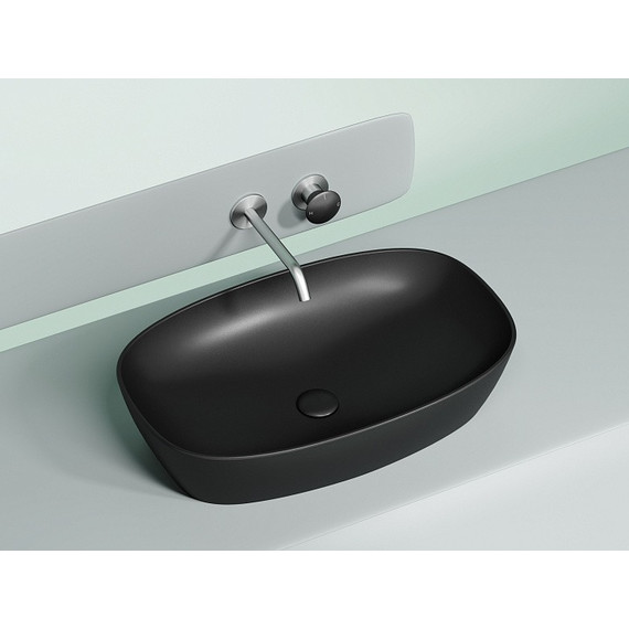 Раковина-чаша Ceramicanova Element 60 см CN6049MB, чёрный матовый фото 4
