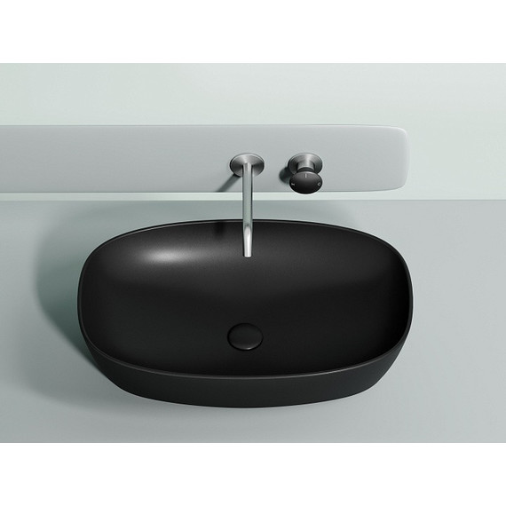 Раковина-чаша Ceramicanova Element 60 см CN6049MB, чёрный матовый фото 6