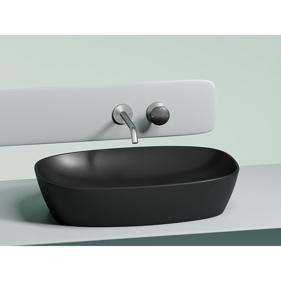 Раковина-чаша Ceramicanova Element 60 см CN6049MB, чёрный матовый фото 7