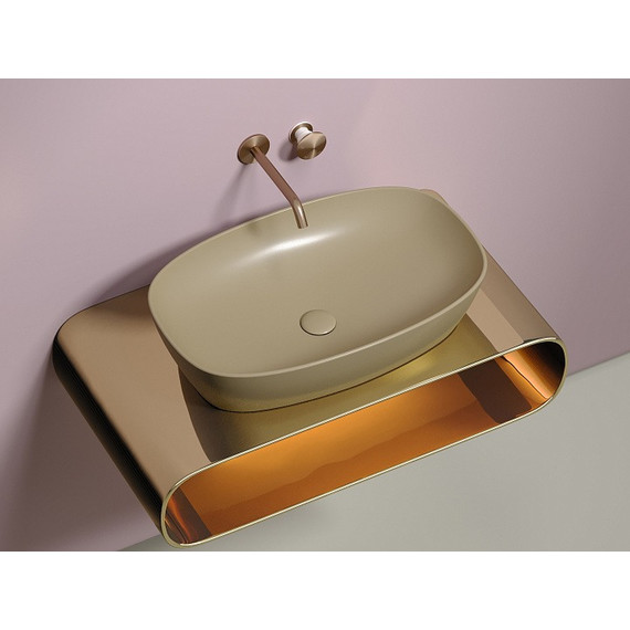 Раковина-чаша Ceramicanova Element 60 см CN6049MC, капучино матовый фото 2