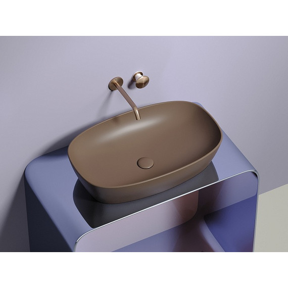 Раковина-чаша Ceramicanova Element 60 см CN6049MDB, тёмно-коричневый матовый фото 5