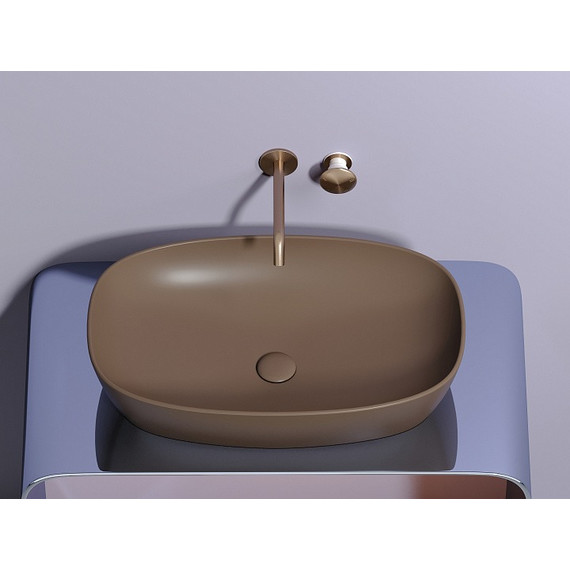 Раковина-чаша Ceramicanova Element 60 см CN6049MDB, тёмно-коричневый матовый фото 8