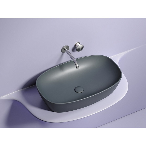 Раковина-чаша Ceramicanova Element 60 см CN6049MDH, тёмный антрацит матовый фото 2