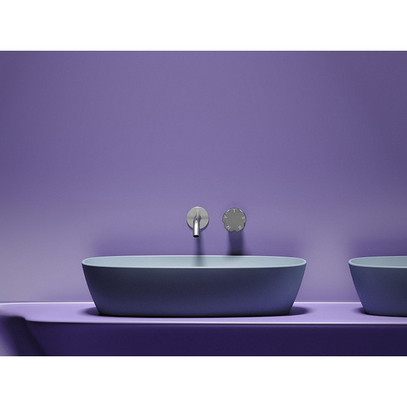 Раковина-чаша Ceramicanova Element 60 см CN6049MHL, серо-голубой матовый фото 7