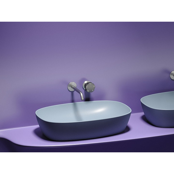 Раковина-чаша Ceramicanova Element 60 см CN6049MHL, серо-голубой матовый фото 8