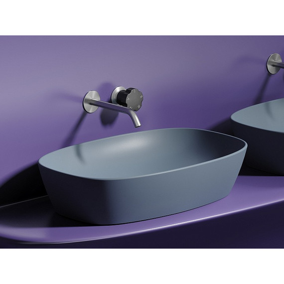 Раковина-чаша Ceramicanova Element 60 см CN6049MHL, серо-голубой матовый фото 9