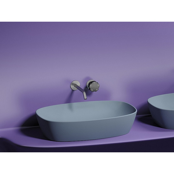 Раковина-чаша Ceramicanova Element 60 см CN6049MHL, серо-голубой матовый фото 2