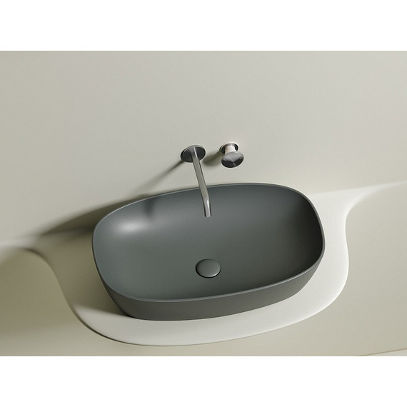 Раковина-чаша Ceramicanova Element 60 см CN6049MH, антрацит матовый фото 5