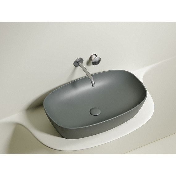 Раковина-чаша Ceramicanova Element 60 см CN6049MH, антрацит матовый фото 9