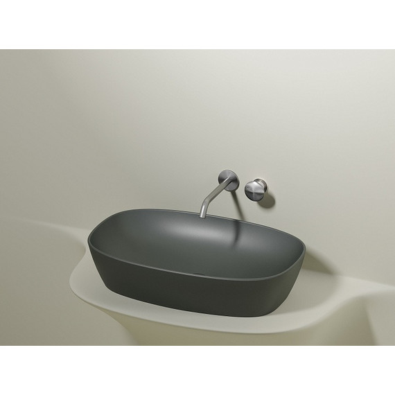 Раковина-чаша Ceramicanova Element 60 см CN6049MH, антрацит матовый фото 2