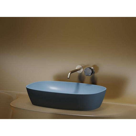 Раковина-чаша Ceramicanova Element 60 см CN6049ML, голубой матовый фото 7