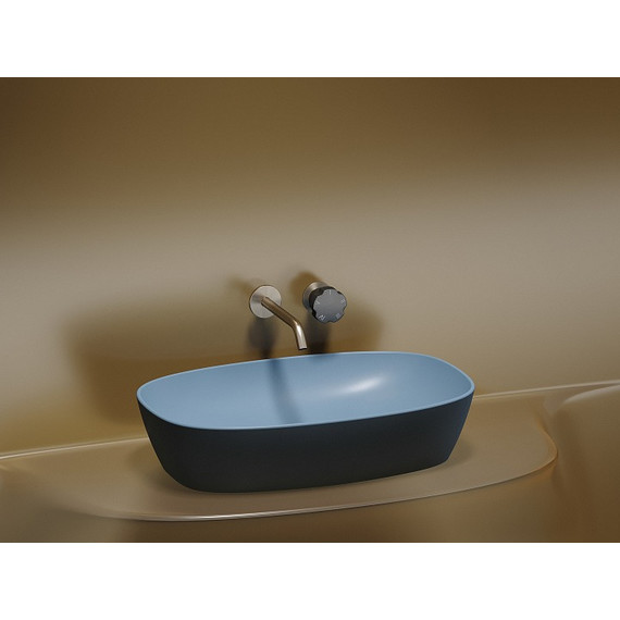 Раковина-чаша Ceramicanova Element 60 см CN6049ML, голубой матовый фото 10