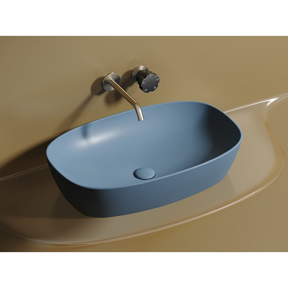 Раковина-чаша Ceramicanova Element 60 см CN6049ML, голубой матовый фото 12