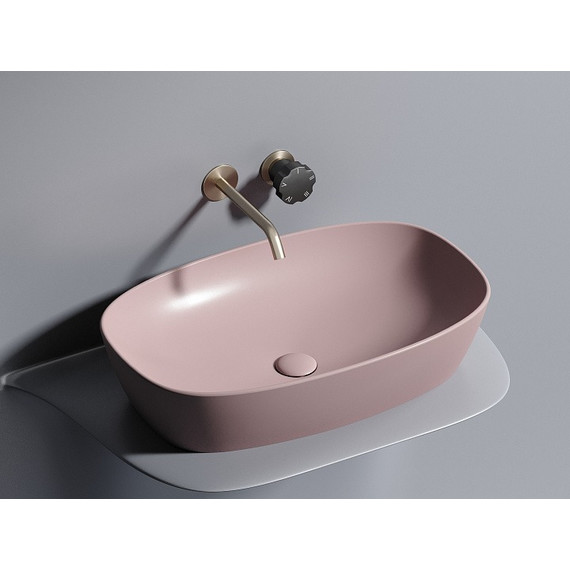 Раковина-чаша Ceramicanova Element 60 см CN6049MP, розовый матовый фото 