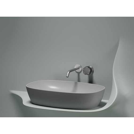 Раковина-чаша Ceramicanova Element 60 см CN6049MSG, серый матовый фото 6