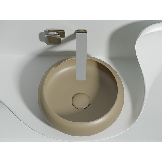 Раковина-чаша Ceramicanova Element 36 см CN6050MC, капучино матовый фото 6