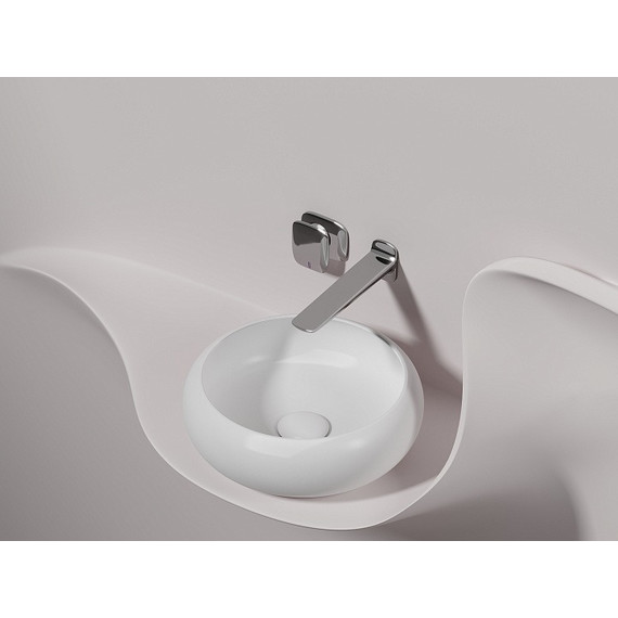 Раковина-чаша Ceramicanova Element 36 см CN6050MW, белый матовый фото 4