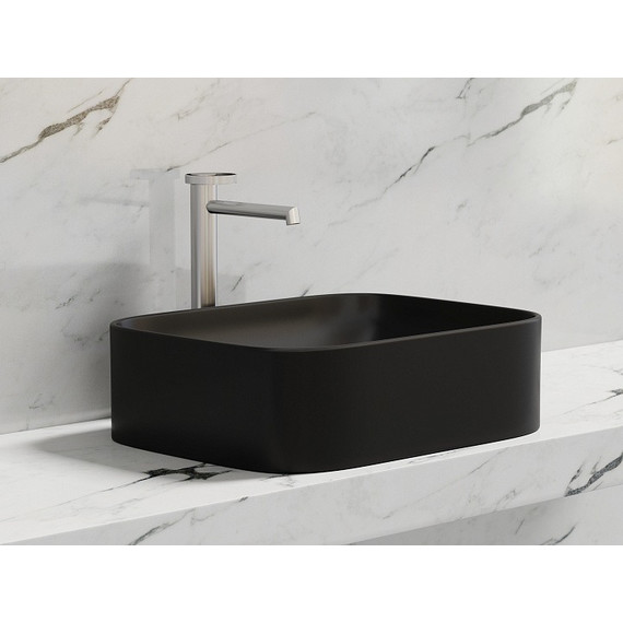 Раковина-чаша Ceramicanova Element 50 см CN6052MB, чёрный матовый фото 3