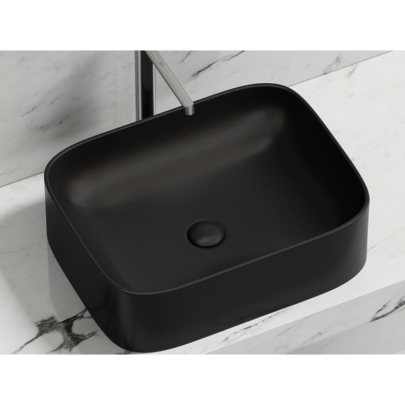 Раковина-чаша Ceramicanova Element 50 см CN6052MB, чёрный матовый фото 7