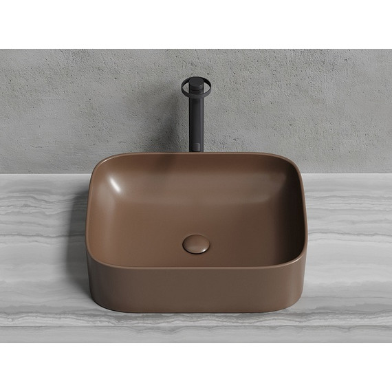 Раковина-чаша Ceramicanova Element 50 см CN6052MDB, тёмно-коричневый матовый фото 7