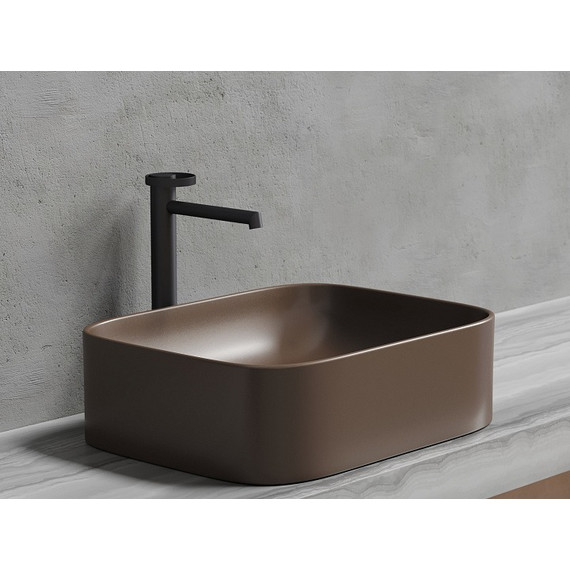 Раковина-чаша Ceramicanova Element 50 см CN6052MDB, тёмно-коричневый матовый фото 2