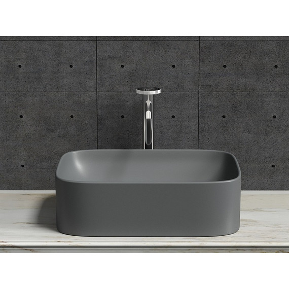 Раковина-чаша Ceramicanova Element 50 см CN6052MDH, тёмный антрацит матовый фото 9