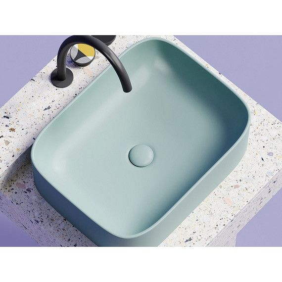 Раковина-чаша Ceramicanova Element 50 см CN6052MLG, зелёный матовый фото 2