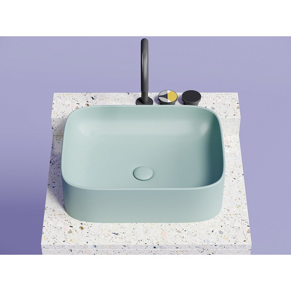 Раковина-чаша Ceramicanova Element 50 см CN6052MLG, зелёный матовый фото 5