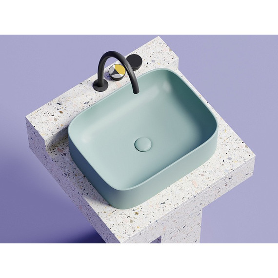 Раковина-чаша Ceramicanova Element 50 см CN6052MLG, зелёный матовый фото 6