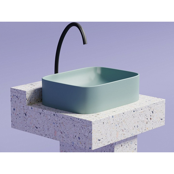 Раковина-чаша Ceramicanova Element 50 см CN6052MLG, зелёный матовый фото 10