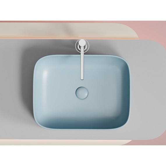 Раковина-чаша Ceramicanova Element 50 см CN6052ML, голубой матовый фото 2