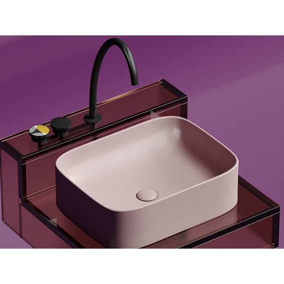 Раковина-чаша Ceramicanova Element 50 см CN6052MP, розовый матовый фото 6