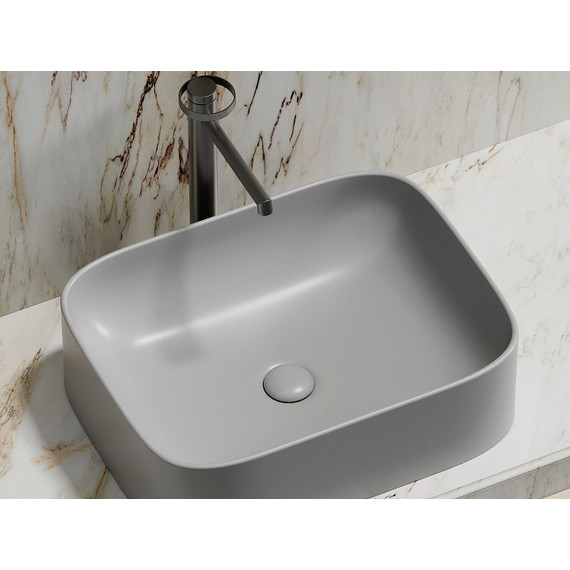 Раковина-чаша Ceramicanova Element 50 см CN6052MSG, серый матовый фото 7